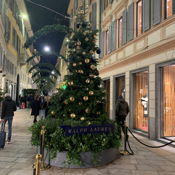 EuroSolutions security service Ralph Lauren Milano