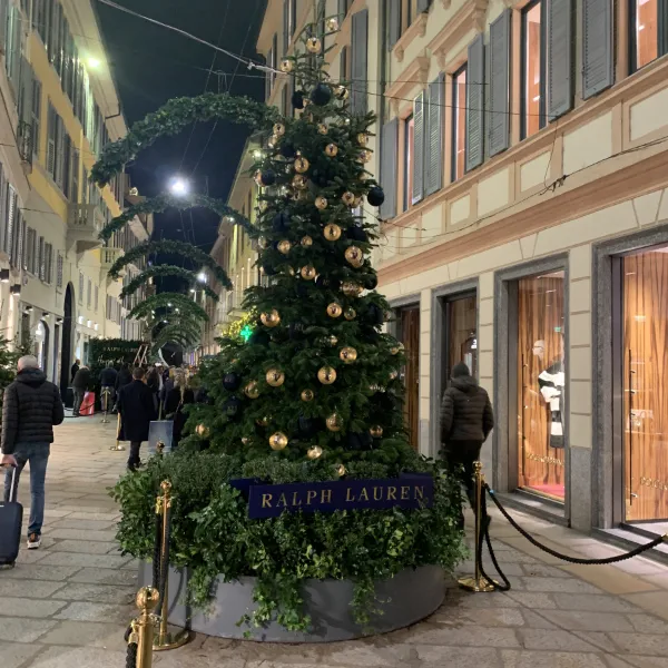 EuroSolutions security service Ralph Lauren Milano