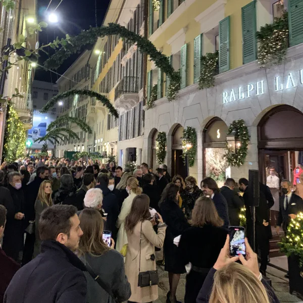 EuroSolutions security service Ralph Lauren Milano